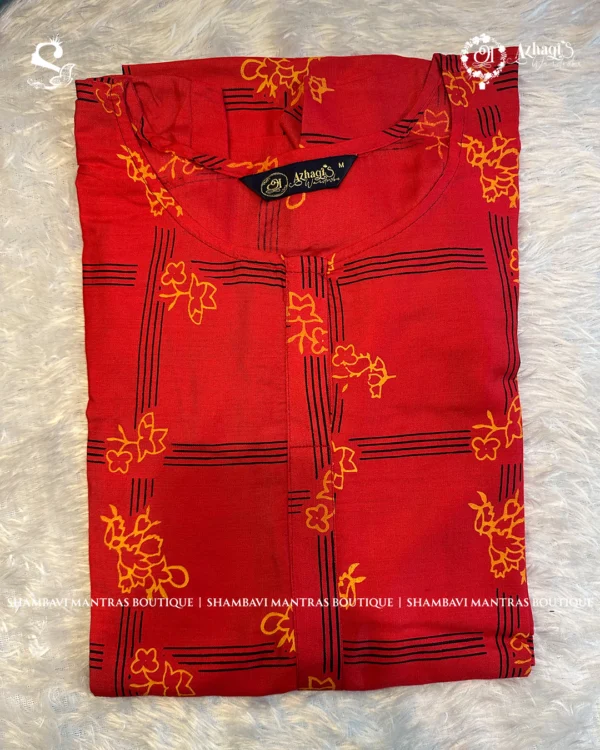Azhagi's Wardrobe 199 Rupees Tops - Red