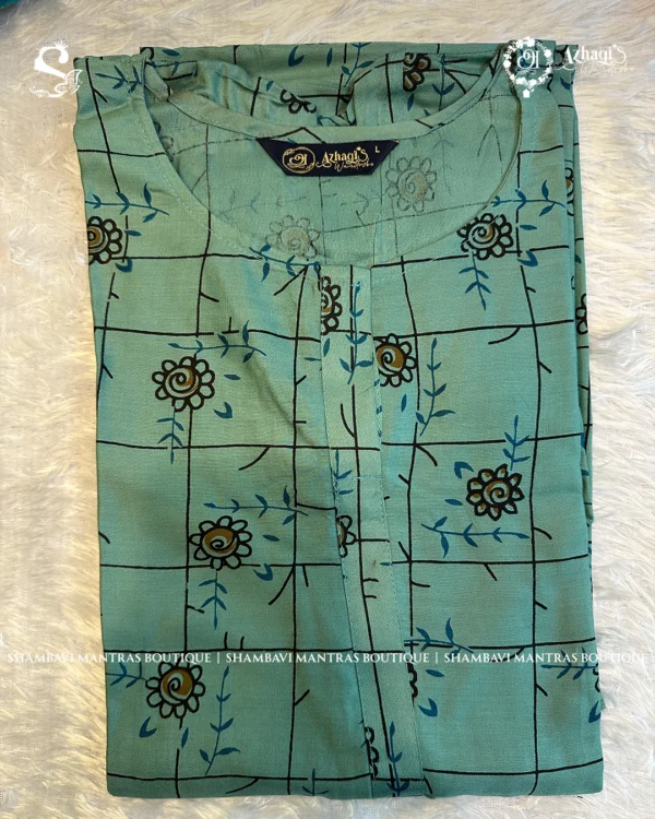 Azhagi's Wardrobe 199 Rupees Tops - Light Blue