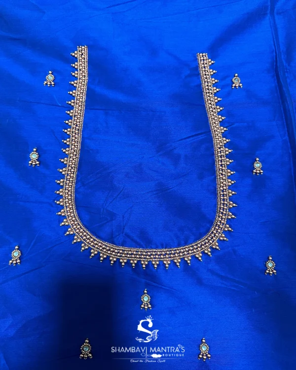 SMB Designer Blouse 499 Rupees Blue