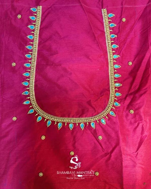 SMB Designer Blouse 499 Rupees Pink