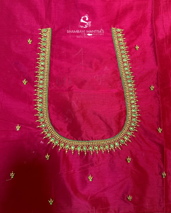 SMB Designer Blouse 499 Rupees Pink 2