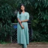 Teal Green Kurti